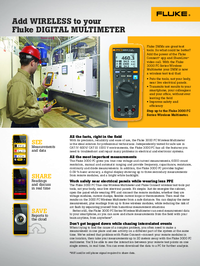 Thumbnail of document Data Sheet - 1000FLT Fluorescent Light Tester